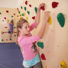 The Baltic Birch Climbing Wall is a showcase wall for any age.