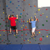 Combination Traverse and Top Rope Climbing Wall