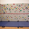 Intermix the Ultimate Traverse Wall Challenge Course with your climbing wall to add challenge. 