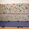 Intermix the Ultimate Traverse Wall Challenge Course with your climbing wall to add challenge.