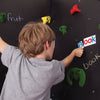 Discovery Black Board Climbing Wall Magnet Activity