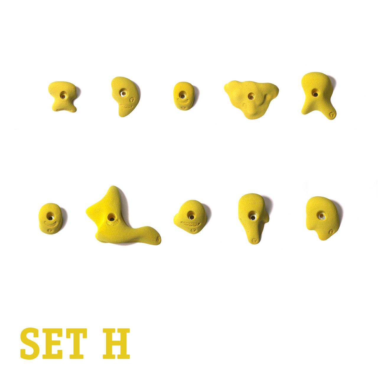 Groperz Intermediate Route-Setting Hand Holds €“ Set H