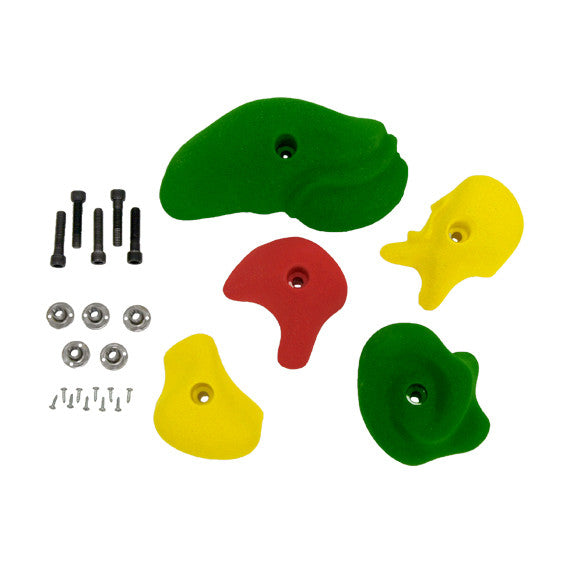Home Climbing Wall Hand Holds and Hardware