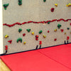 Groperz Numbers Hand Holds on the Climbing Wall