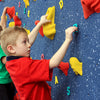 WeeKidz Traverse Wall with Child in Red Shirt