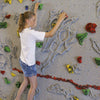 Relief-Feature Traverse Climbing Wall Girl Climber