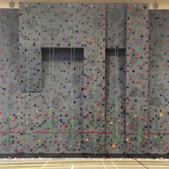 Top Rope Climbing Wall with Two Roofs and Three Overhangs