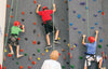 Top Rope Climbing Wall Belaying