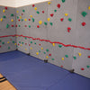 The River Rock Climbing Wall in Slate has the look of polished river rocks.
