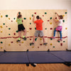 The Baltic Birch Climbing Wall is great for any age.
