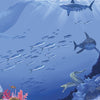 Ocean Mural Traverse Climbing Wall Art Only