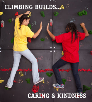 Climbing Builds…Kindness & Caring