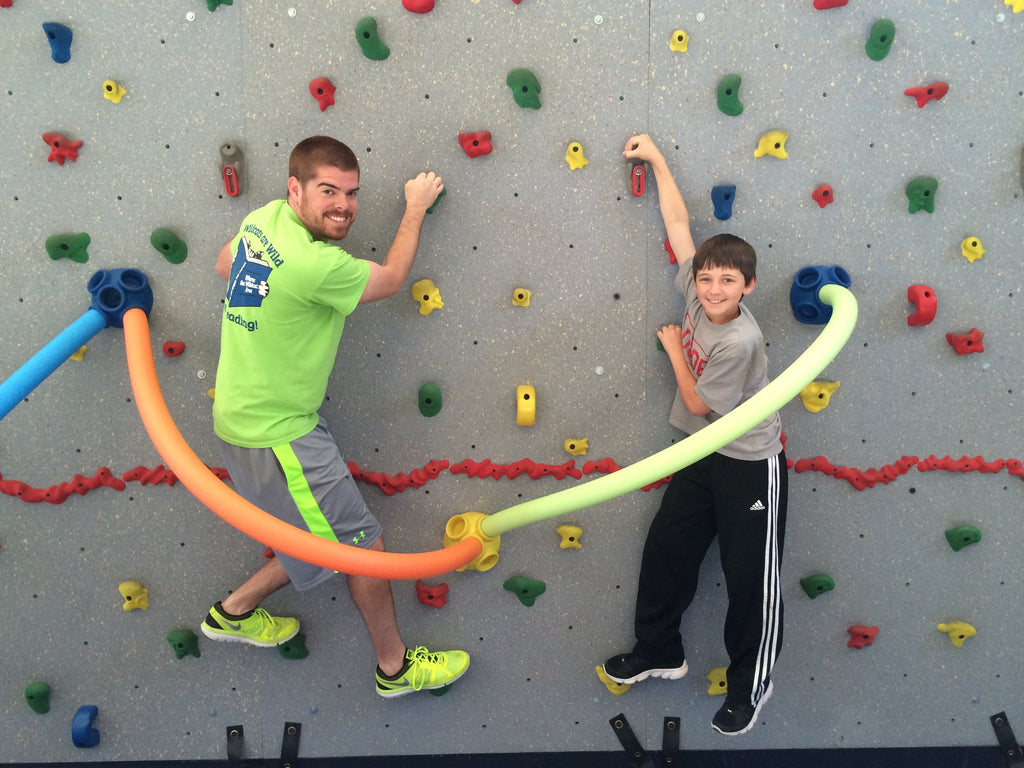 Rock Climbing Brings Fun and Fitness to PE Program by Matt Barrows