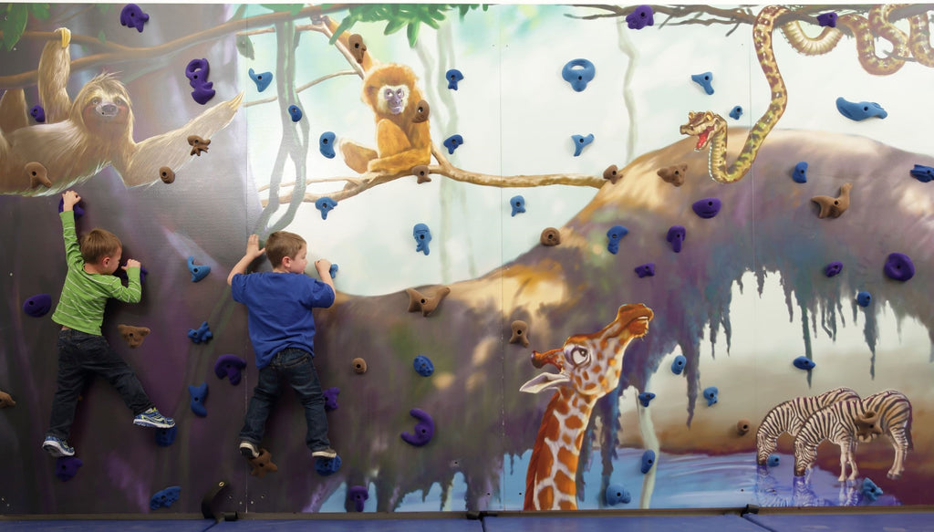 Express Yourself with a Mural Climbing Wall