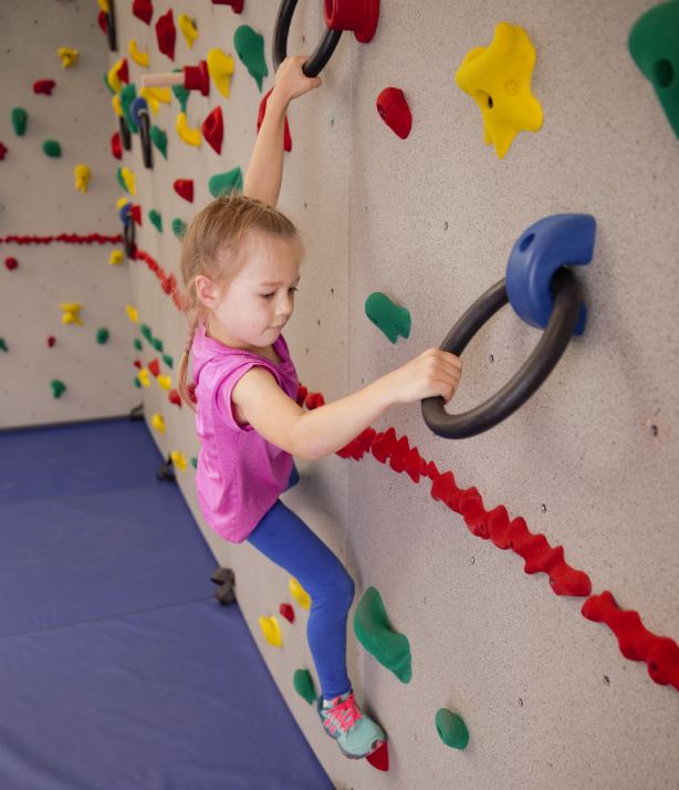 Rock Climbing in a Therapy Clinic by Nicole Biatowas, OTR/L, MS