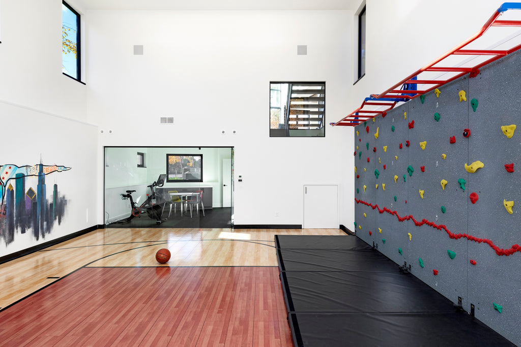 Climbing Wall – A Home Athletic Court Essential