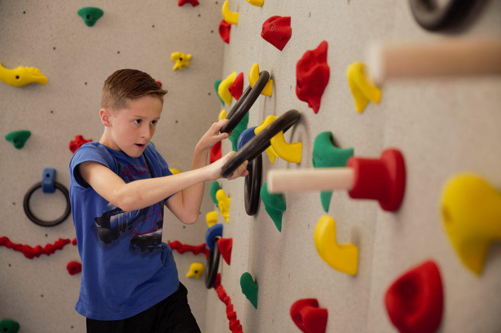 How to Add Ninja Elements to the Climbing Wall