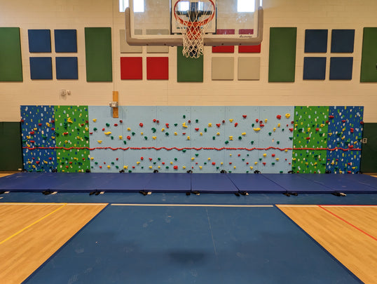 Elementary School climbing wall in Midlothian, VA