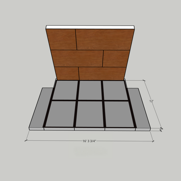 EverActive® 12' x 12' Adjustable Wall Landing Surface