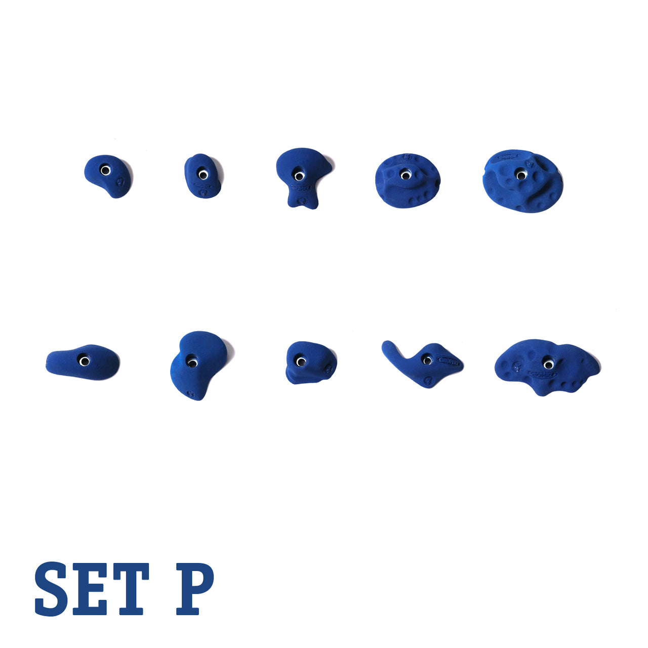 Groperz Experienced Route-Setting Hand Holds Set P