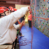 Top Rope Climbing Wall Training