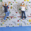 Relief-Feature Traverse Climbing Wall Two Climbers