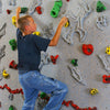 Relief-Feature Traverse Climbing Wall Boy Climber