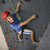 Top Rope Climbing Wall Boy on Climbing Wall