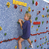 Character Climbing Holds on the Climbing Wall