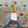 Relief-Feature Traverse Climbing Wall One Climber